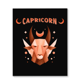 Capricorn Wrapped Canvas 16x20 | Zodiac Series 2 - Beyond T-shirts